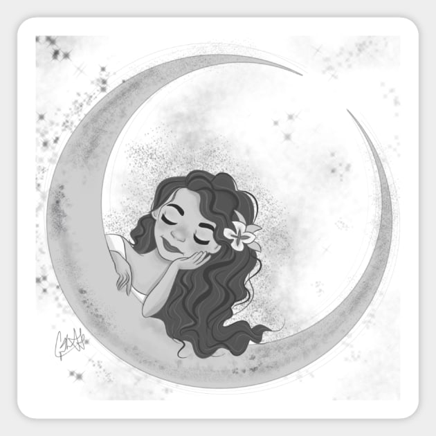 moonchild Sticker by Art_incolours